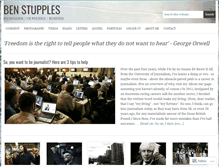 Tablet Screenshot of benstupples.com